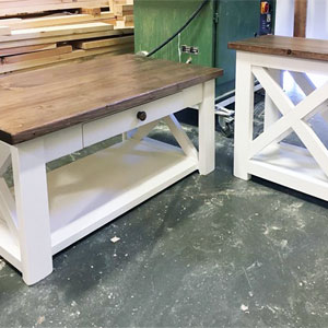 custom wood coffee tables